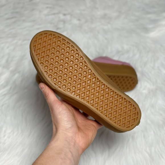 Vans Old Skool Low Mens Casual Shoes Pink VANS 025415 NEW Size 7/ WMNS 8.5 - Picture 4 of 4